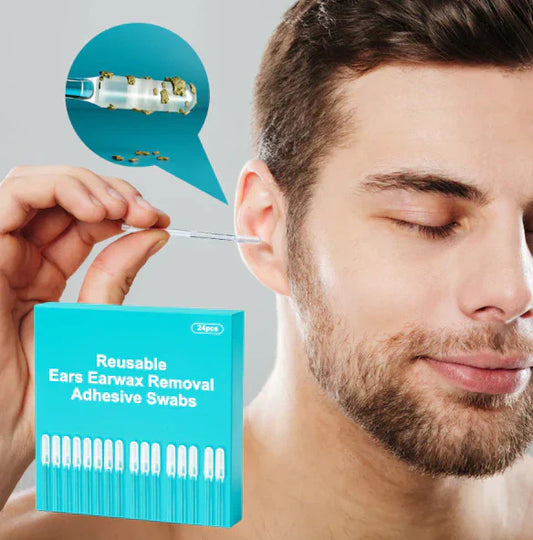 Spring Sale - 50% OFF!🛒💨Ear Cleaning Tool Stick Earwax Remover Sticks Ear Pick.1 Pack for 24 Sticks - 2 Pack