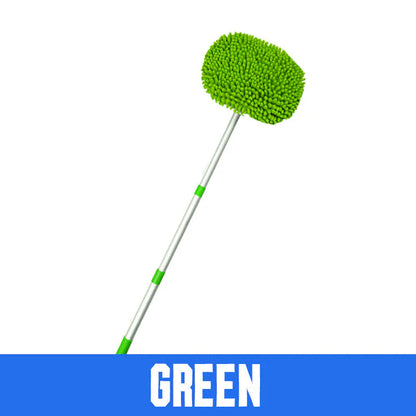 ⏳Time-Limited Special⏰Durable Aluminum Long Handle Telescopic Car Wash Mop – Soft Microfiber, Scratch-Free & Adjustable Length ✨