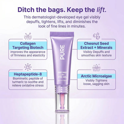 🔥Final 2 Hour 70% OFF🔥Instant Lift Eye Gel - Erase Eye Bags in Minutes