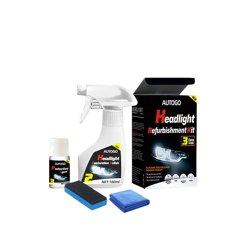 180ml Professional Car Headlight Restorer with Sponge🧽🚗