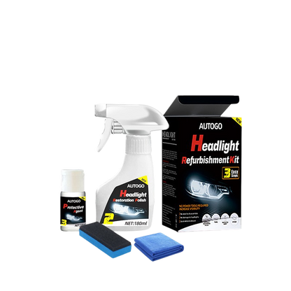 180ml Professional Car Headlight Restorer with Sponge🧽🚗