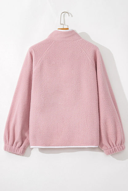 Women’s Half Snap Long Sleeve Sweatshirt